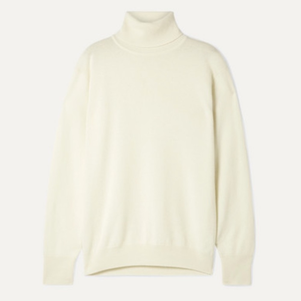 $1,620 NWT The ROW Janillen Cashmere Turtleneck